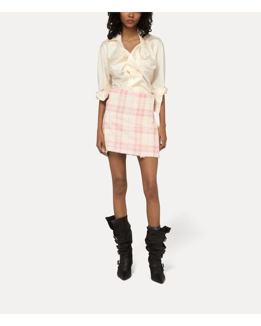 Vivienne Westwood Pink Mini Kilt Coquette Check