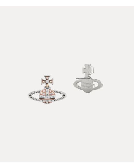 Vivienne Westwood Natural Mayfair Bas Relief Earrings