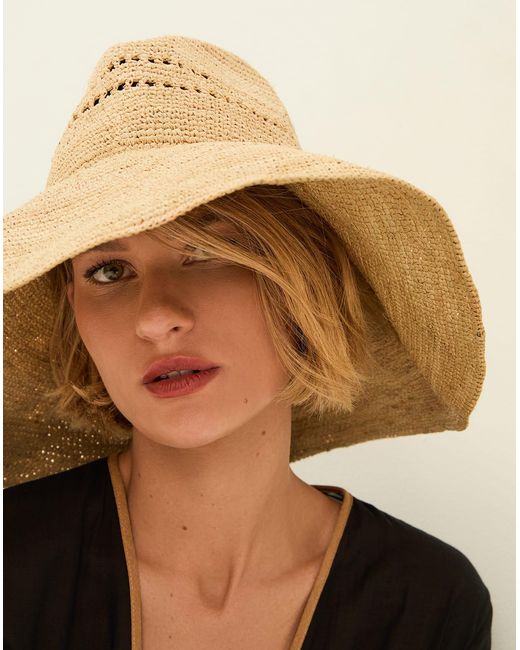 ViX White Lea Hat