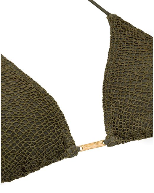 ViX Green Mesh Serena Tri Top