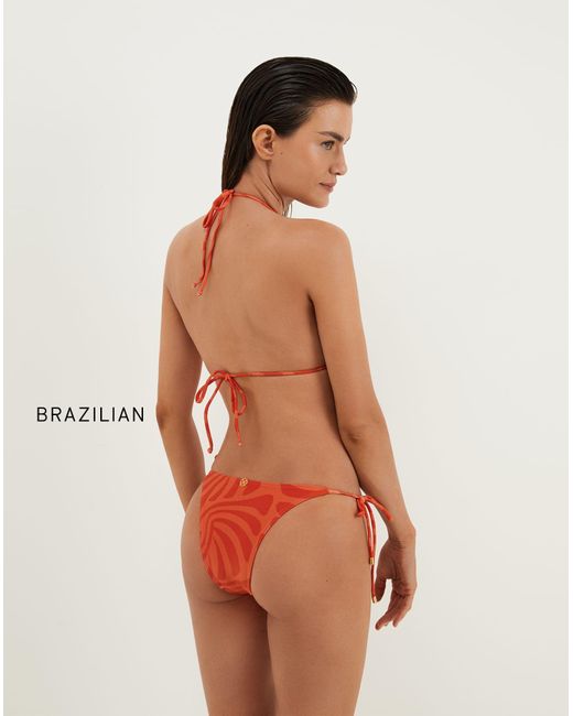 ViX Red Tri Top