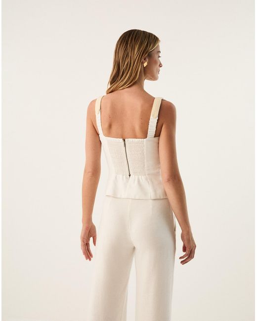 ViX White Lian Top
