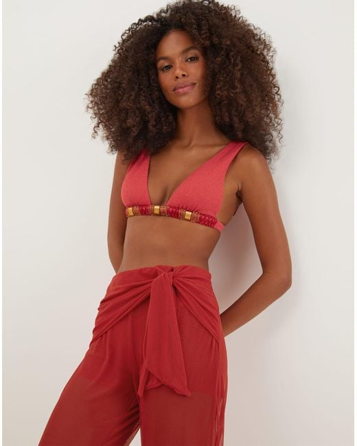 ViX Red Nivea Pants