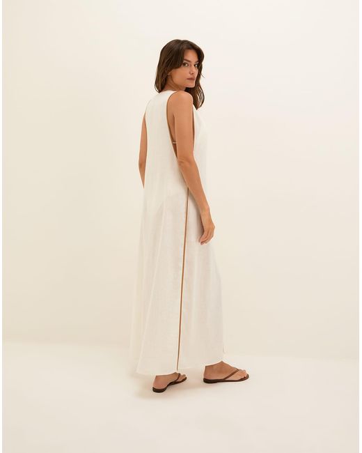ViX Natural Iva Long Cover Up