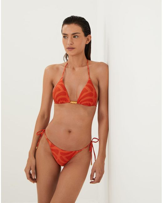 ViX Red Tri Top