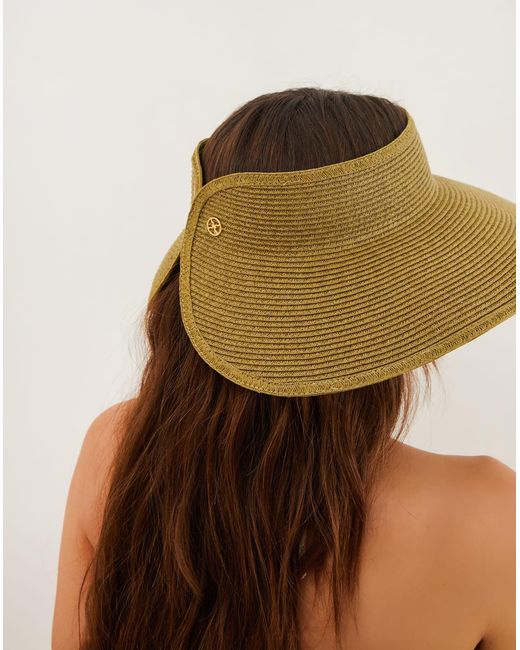 ViX Green Straw Visor