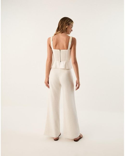 ViX White Estela Pants