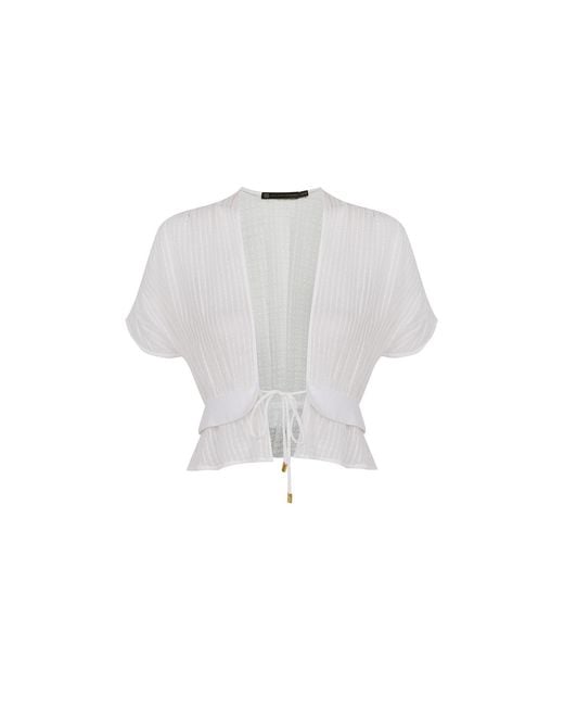 ViX White Allie Blouse