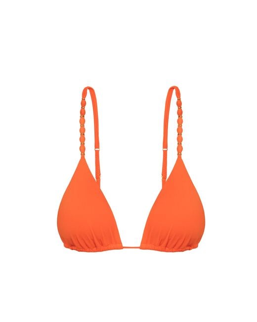 ViX Orange Beads Parallel Tri Top