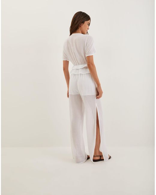 ViX White Allie Pants