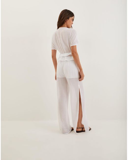 ViX White Allie Pants
