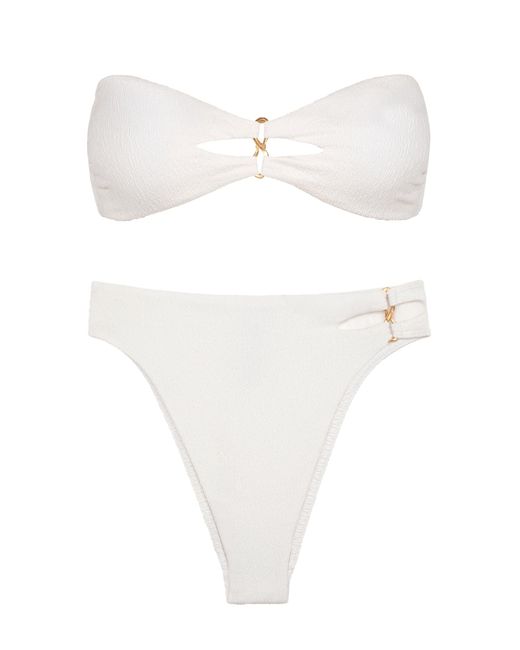 ViX White Firenze Solaro Bandeau Top