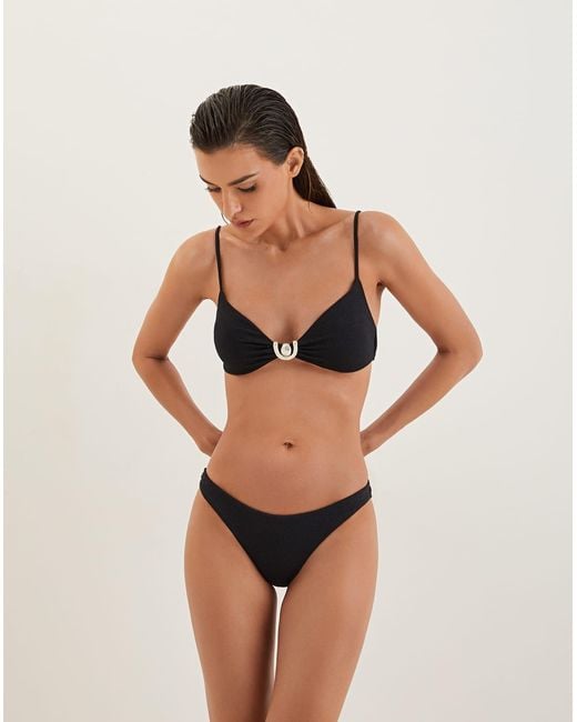 ViX Black Silver Firenze Basic Bottom