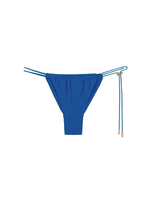 ViX Blue Firenze Pixie Tanga Bottom