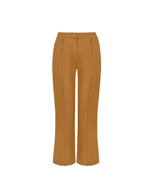 ViX Natural Prya Flared Ankle Pants