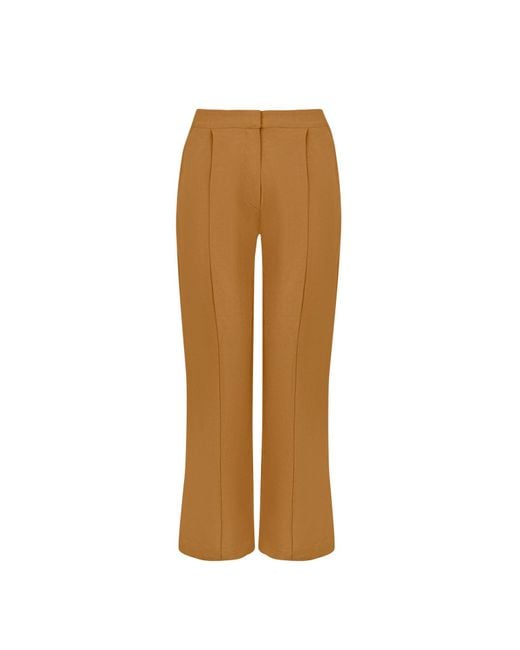 ViX Natural Prya Flared Ankle Pants