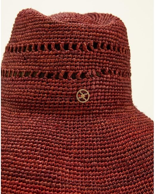 ViX Red Lea Hat