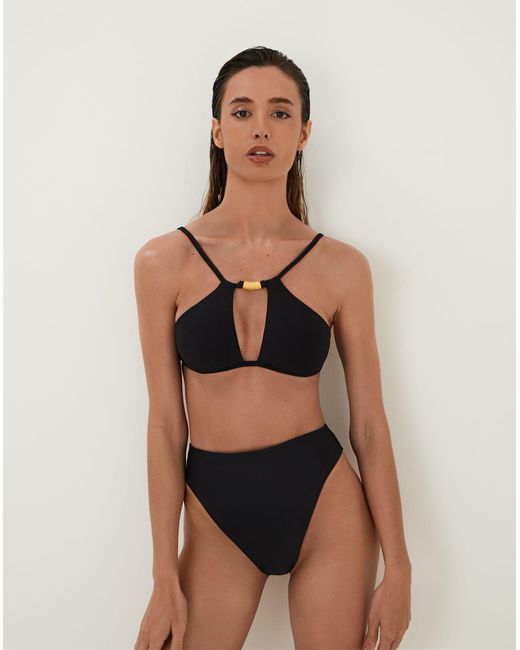 ViX Black Matte Gigi Hot Pant Bottom