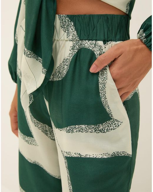 ViX Green Lea Flared Pants