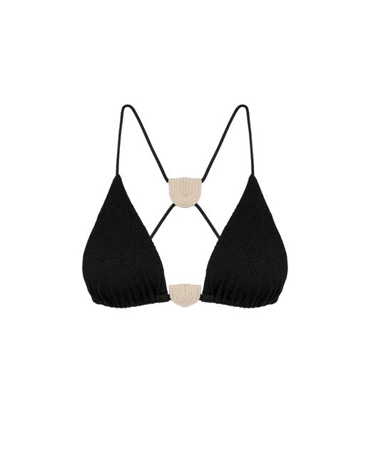 ViX Black Firenze Yara T Back Tri Top