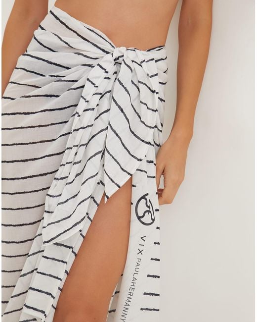 ViX White Sarong (final Sale)