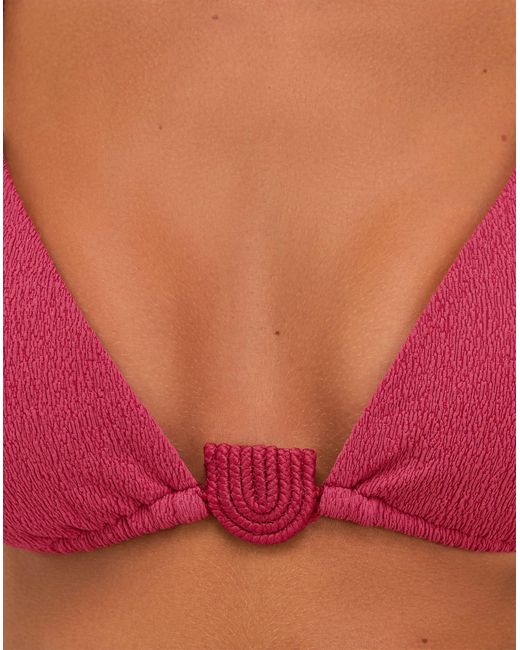 ViX Pink Firenze Yara T Back Tri Top