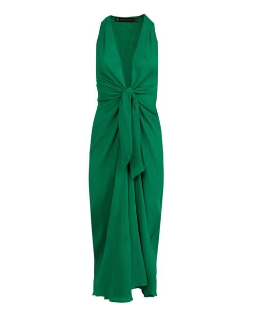 ViX Green Mita Long Cover Up