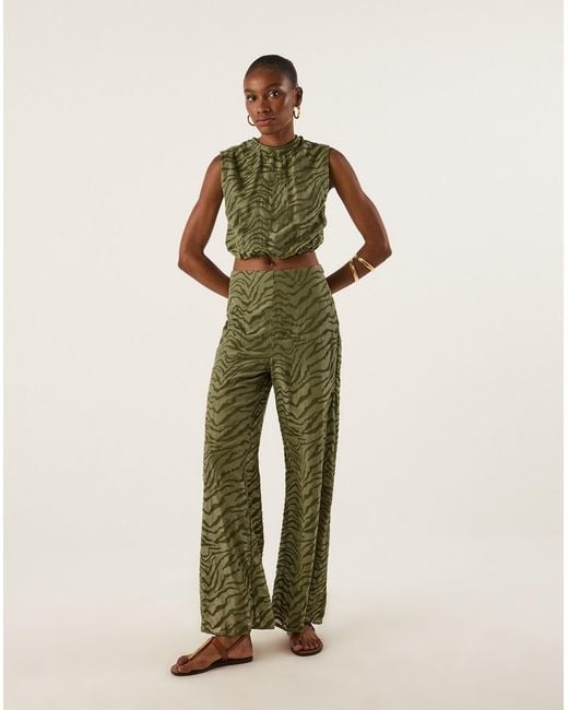 ViX Green Marilyn Pants
