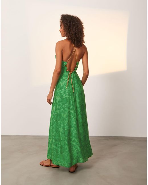 ViX Green Angie Long Dress (exchange Only)