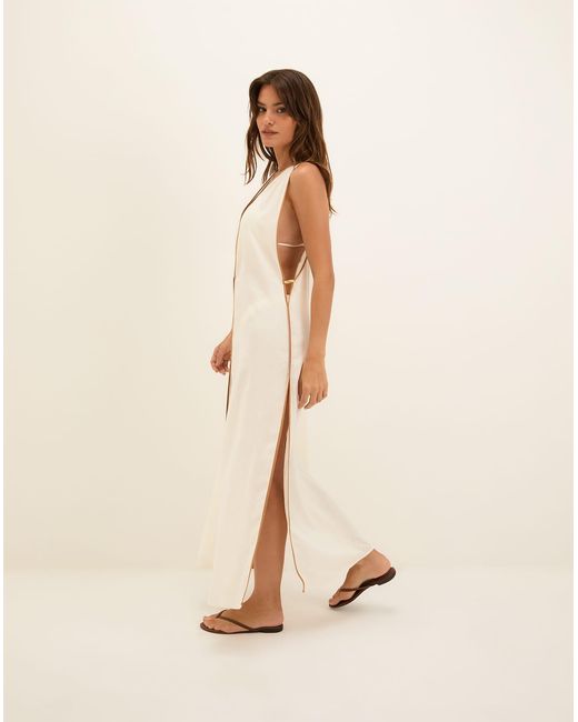 ViX Natural Iva Long Cover Up