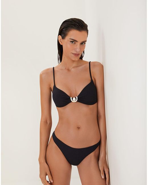 ViX Black Silver Firenze Basic Bottom