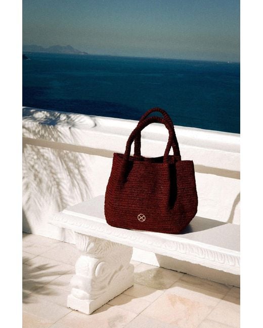 ViX Red Beach Bag