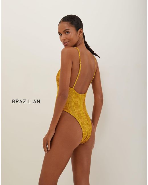 ViX Orange Bailey One Piece (exchange Only)