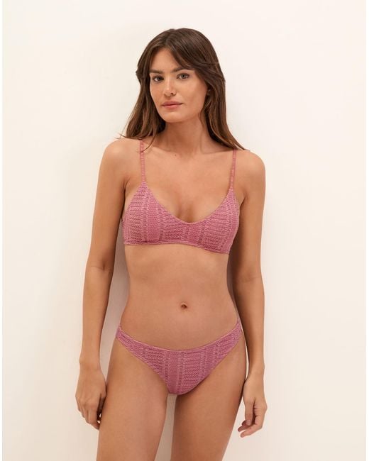 ViX Pink Mesh Li Top