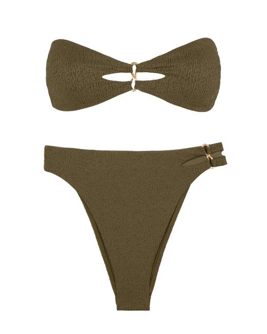ViX Green Firenze Solaro Hot Pant Bottom