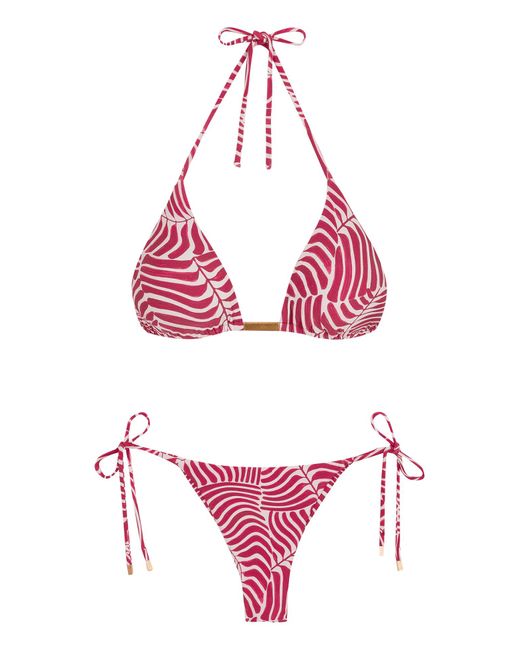 ViX Pink Tie Side Bottom