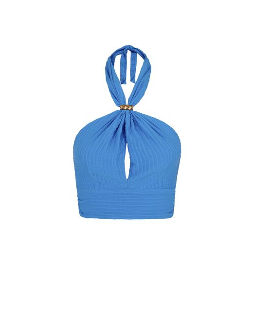 ViX Blue Lily Halter Top