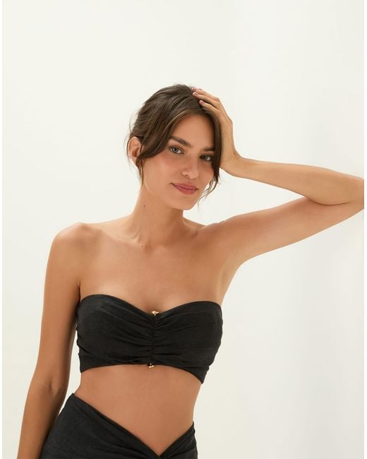 ViX Black Sirene Micro Tube Top
