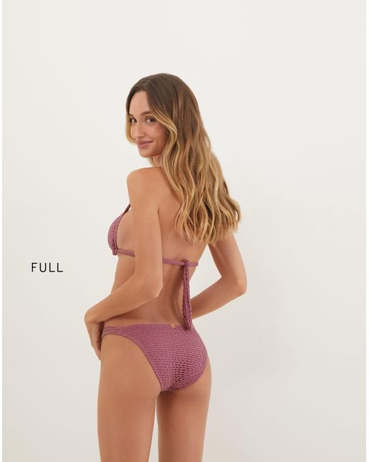 ViX Pink Mesh Lee Tri Top