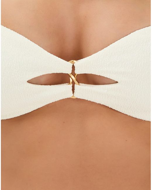 ViX White Firenze Solaro Bandeau Top