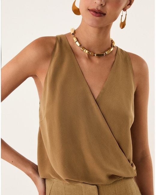 ViX Natural Wrap Top