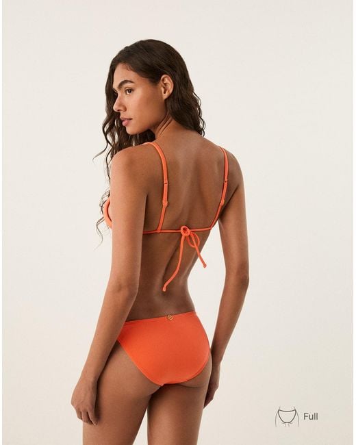 ViX Orange Beads Parallel Tri Top