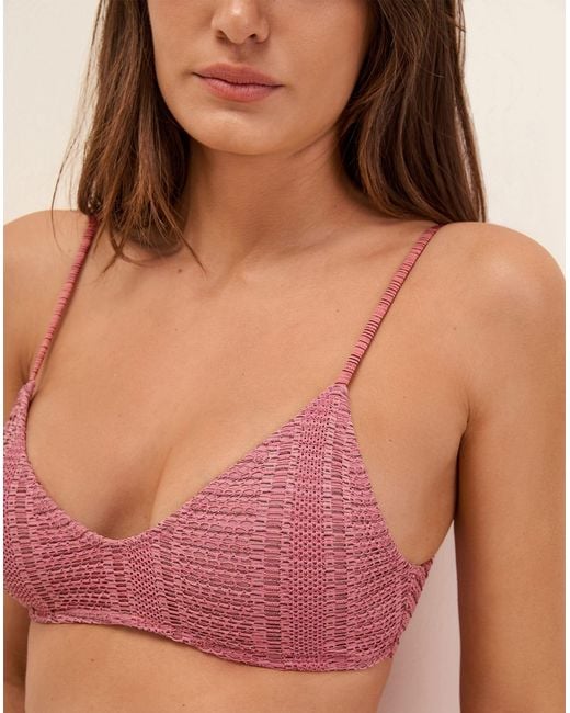 ViX Pink Mesh Li Top