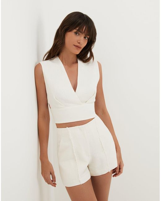 ViX White Alain Shorts