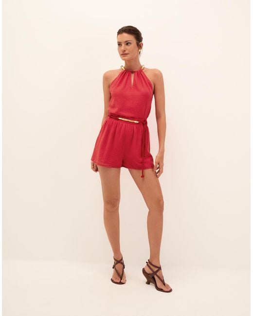 ViX Red Janet Top