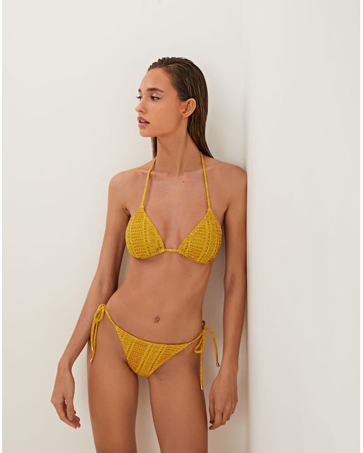 ViX Yellow Tie Side Bottom