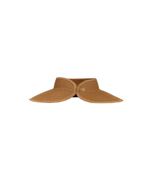 ViX White Straw Visor
