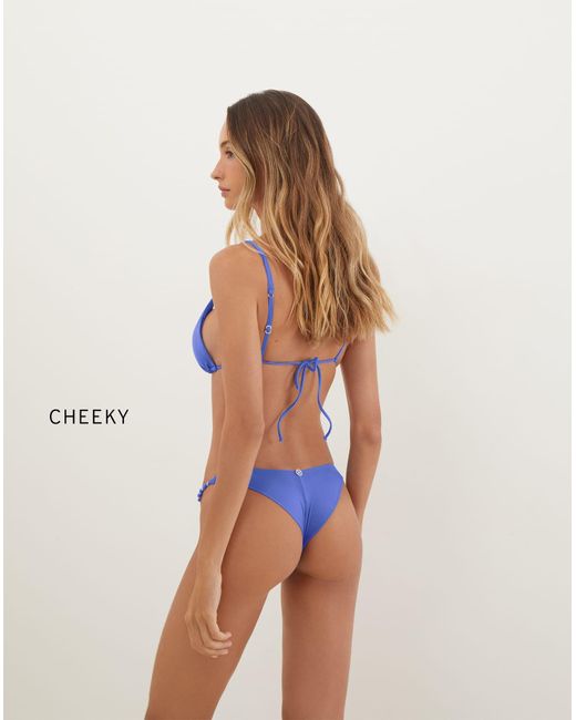 ViX Blue Beads Parallel Tri Top