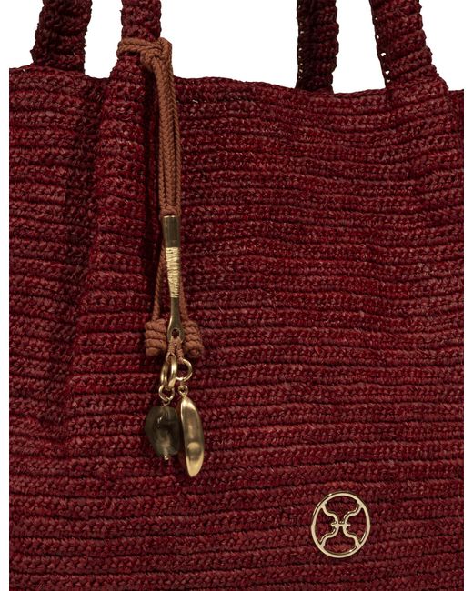 ViX Red Beach Bag