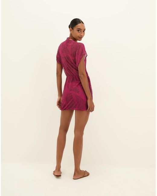 ViX Pink Emily Short Cover Up